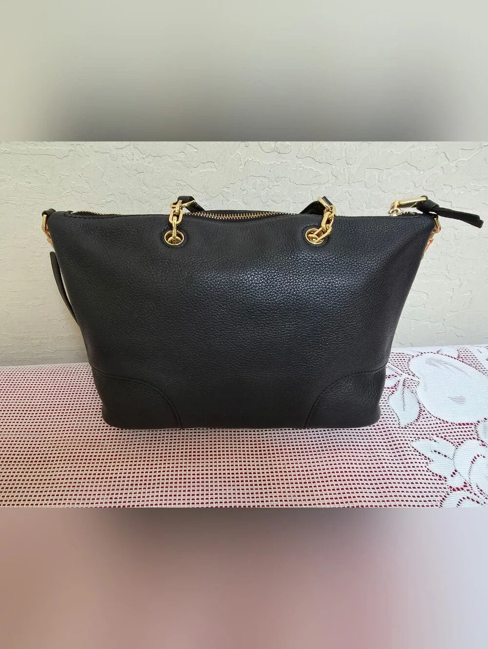 Tory Burch Handbag With Long Handle Small Tote Bag